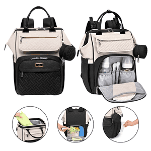 BabbleRoo Large Capacity Baby Diaper Backpack