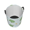 thumbnail image 5 of Uemuo Kawaii Frogs Pattern Circular Laundry Hamper Basket with handles,Collapsible laundry basket,Large capacity laundry hamper,Laundry Organizer-Medium, 5 of 8