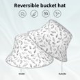 thumbnail image 2 of Cauagu Sea Turtle for Unisex Bucket Hat,Outdoor Summer Beach Fishing Sun Hat Hot Summer Reflective Bucket Hat Fun Outdoor Vacation Hat for Men and Women, 2 of 6