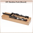 thumbnail image 7 of BUCKLOS 26/27.5/29" XC MTB Air Spring Suspension Fork,1-1/8" Threadless Straight/Tapered Tube, Manual/Remote Lockout,120mm Travel Rebound Adjust, Disc Brake, QR 9mm Axle Type Mountain Bike Front Forks, 7 of 7