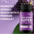 thumbnail image 4 of Best Acai Berry Super Antioxidants Supplement - Our Best Acai Berry Vitamin C Antioxidant Supplement - Natural Antioxidant Pill - Cellular Health & Immune Support - Super Antioxidants Supplements, 4 of 7