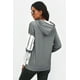 thumbnail image 1 of ABPHQTO Sudadera con capucha gris con bolsillo delantero extragrande para mujer, 1 of 5