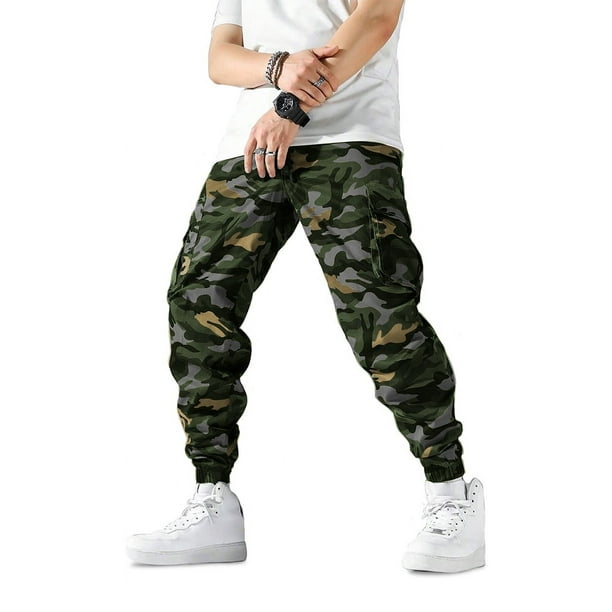 Pantalones Tacticos Cargo para Hombre Shendy Vendy Pantalones Militares  Multibolsillos Casual