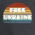 thumbnail image 3 of CafePress - Free Ukraine Men's Long Sleeve T Shirt - Long Sleeve Dark T-Shirt, 3 of 4