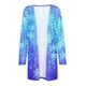 thumbnail image 4 of Cárdigan Para Mujer, Cárdigans Largos de Otoño, Camiseta de Manga Larga A La Moda, Frente Abierto, Prendas de Vestir Exteriores Holgadas de Navidad, Blusa Estampada, Abrigo, Bolsillos, Tops Odeerbi ODB175641, 4 of 5