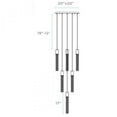 thumbnail image 3 of Finesse Decor Modern 13 Light Sparkling Night Cylinder Chandelier, Silver, 3 of 4
