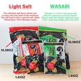 thumbnail image 4 of NORITEN Japanese Snacks Tempura Seaweed Snacks Made in Japan (Wasabi, 1.41OZ), 4 of 5
