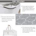 thumbnail image 2 of Large Collapsible Laundry Basket with Reinforced Handles - Waterproof Storage for Bedroom SHENMO, 2 of 5
