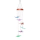thumbnail image 2 of Encantadora Lámpara De Campana De Viento Led Que Cambia De Color, Lámpara De Campana De Viento En Espiral Con Energía Solar Para Balcón De Valla Minnieouse HA025690-02, 2 of 6