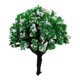 thumbnail image 3 of 10 árboles de diseño a escala 1:200 con accesorio para jardín y parque de flores Blanco verde, 3 of 9