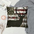 thumbnail image 2 of Orinice Deer Camouflage War Graphic Decorative Pillow Cover for Home 18x18in, 2 of 5