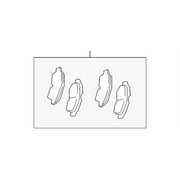Genuine OE Toyota Brake Pads - 04465-07020