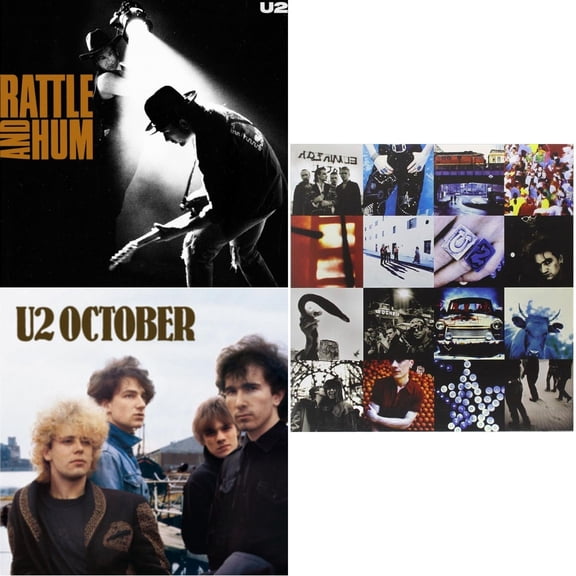 Rattle & Hum & October & Achtung Baby (180G/2 LP)