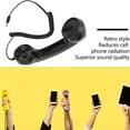 thumbnail image 3 of Retro Phone Handset Landline Phone for Home with Cord One Touch  Multifunction Radiation Proof Handheld Cell Phone Receiver for Mobile Phones Computers, 3 of 7