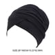 thumbnail image 3 of Turbante para la cabeza Qarigey color Negro, 3 of 6