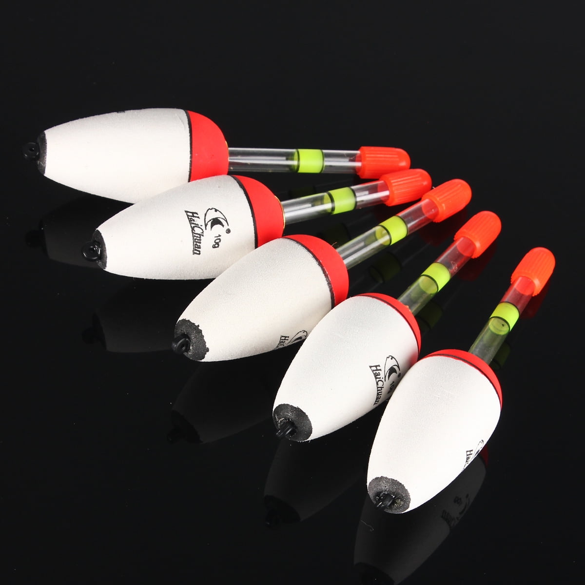 5 Pcs Sea Fishing Float Luminous Lighting Pole Tackle Night Vision Bite