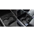 thumbnail image 3 of Calcomanías Adhesivas Para Caja De Almacenamiento De Fibra De Carbono Para Coche, Accesorios Interiores, Pegatina Para Consola Central A La Moda, Compatible Con Tesla Model 3 Eigraketly VI011244-00, 3 of 6