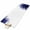 Blue, variant on Grey Bohemian Bathroom Mat 2x3 FT, Non Slip Small Kitchen Mat, Boho Modern Floral Abstract Ombre White Washable Soft Backed Front Door Throw Rug Non-Shedding Indoor Outdoor Doormat for Entryway Sink