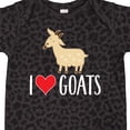 thumbnail image 4 of Inktastic Goat Cute I Love Goats Farm Animal Boys or Girls Baby Bodysuit, 4 of 5