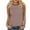 Brown, variant on Women Striped Tank Tops Summer Sleeveless Crew Neck Tank Vest Casual Loose Basic T Shirts Blouse 2024 Fashion Clothes