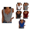 thumbnail image 3 of Camisetas sin mangas de encaje,Camisetas sin mangas de encaje para mujer Camisetas sin mangas Camisa sin mangas de moda multifuncional, 3 of 6
