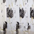 thumbnail image 3 of EIMELI 1 PCS Vignes Feuilles Tulle Porte Fenêtre Rideau Drapé Panneau Pure Écharpe Cantonnières, 3 of 3