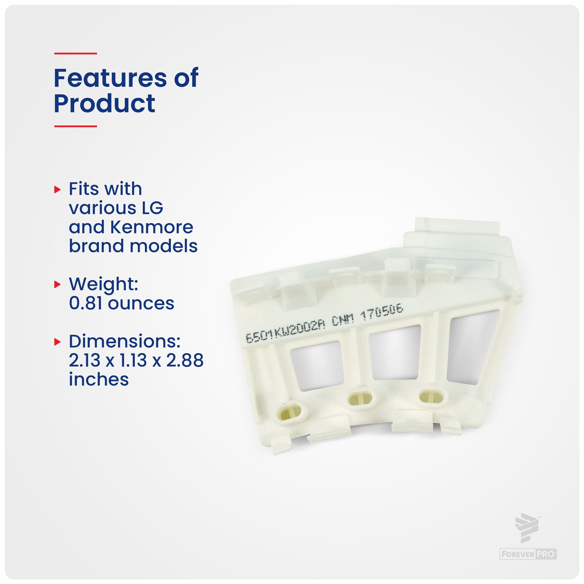 ForeverPRO 6501KW2002B Rotor Position Sensor Switch for LG Washer 6501KW2002A