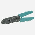 thumbnail image 1 of NWS 1492-62-215 8.5" Crimping Pliers for Terminals - TitanFinish - Plastic Grip, 1 of 1