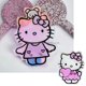 thumbnail image 3 of Azulejos de pestañas magnéticos de hello kitty acrílico iridiscente con imanes, soporte para pinzas, bandeja de pestañas lucite, 3 of 4