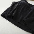 thumbnail image 6 of Weikingp Lace Corset Tops For Women Undershirts For Women Lace Trim Tank Top Fitted Tank Tops For Women Camisole Tops For Women Black L Clearance！, 6 of 7