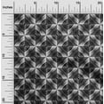 thumbnail image 2 of oneOone Cotton Cambric Dark Gray Fabric Abstract Geometric Sewing Craft Projects Fabric Prints By Yard 56 Inch Wide, 2 of 4