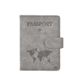 thumbnail image 1 of Porta Pasaporte Funda Protectora Espacio Para Visa Rfid Viaje Gris, 1 of 3