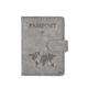 thumbnail image 1 of Porta Pasaporte Funda Protectora Espacio Para Visa Rfid Viaje Gris, 1 of 3