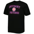 thumbnail image 2 of Men's Black Detroit Pistons Big & Tall Heart & Soul T-Shirt, 2 of 3