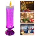 thumbnail image 1 of Velas Lámparas Lámpara 2 uds velas artesanales luz nocturna sin llama LED luces de velas de Navidad para boda de Navidad, 1 of 6
