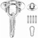 thumbnail image 1 of 'ceiling Hook, Mount Hook For Hanging Ock, , Hanging Ch And Punng Bag, With Carab, 1 of 4