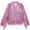 Pink, variant on Spazoro Toddler Girls Jackets, Fall Winter Sequin Casual Long Sleeves Cardigans for Kids Girls Black Size 5-6T