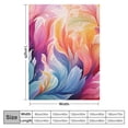 thumbnail image 4 of Nawypu Blanket Gifts Flannel Fleece Blanket (Universal 3) White, 4 of 6