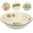 thumbnail image 3 of MasteelfCA Old-fashioned Enamel Basin Multipurpose Washing Basin Enamel Storage Basin, 3 of 9
