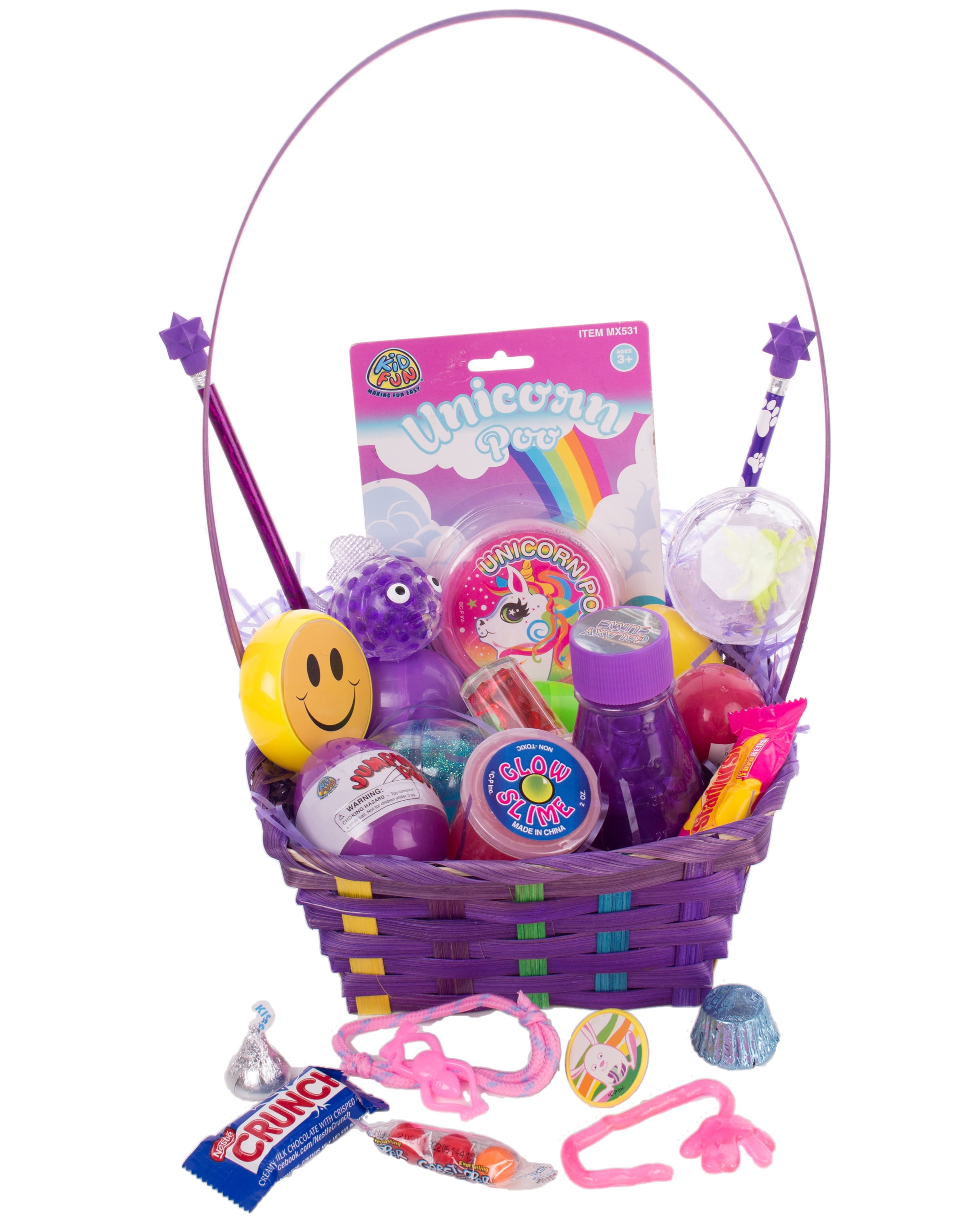 Disney Princess Baby/Toddler Girls Complete Easter Toys Gift Basket 20 Pieces