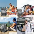 thumbnail image 5 of Large Waterproof Insulated Cooler Backpack for Men & Women, Leak Proof Cooler Backpack for Camping, Beach, Fishing, Picnic, Travel, Outdoor, 30L, 48Cans, 5 of 12