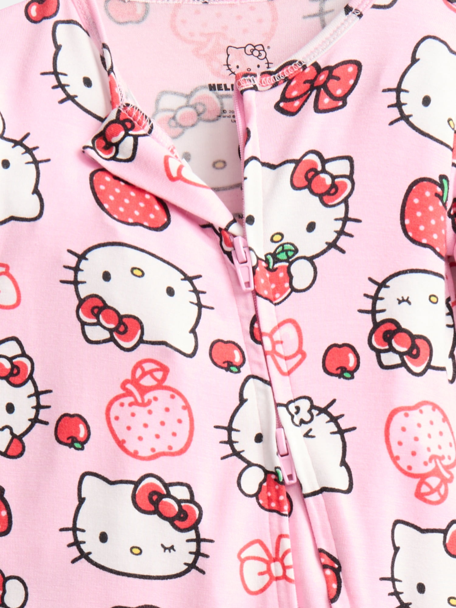 Hello Kitty Baby Girls Baby Boys Sleep & Play Footed Pajamas, One Piece, Sizes NB-6/9M