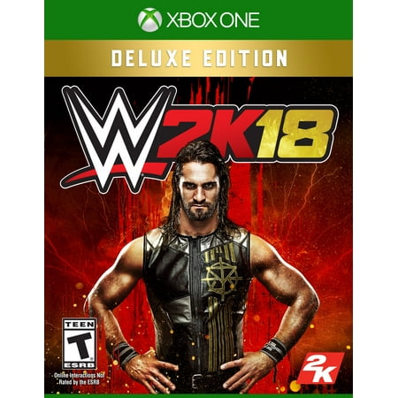 WWE 2K18 Deluxe Edition, 2K, Xbox One, (Best Wrestling Game Xbox One)