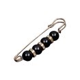 thumbnail image 2 of Elegant Rhinestone Pearl Brooch Pin for Sweaters & Shawls - Adjustable Waist Belt Clip & Scarf Organizer, 2 of 3