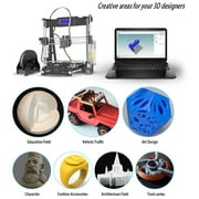 LESHP P802E 3D Professional Printer LCD 2004A Display With Assembly Black