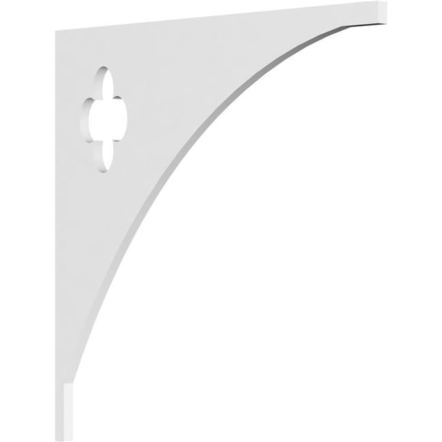 Ekena Millwork BKTP01X20X20TU Support de Tourneur - 0.62 x 20 x 20 Po.