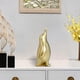thumbnail image 1 of Estatua de pingüino nórdico, figurita de resina, escultura, adorno, de arte, artesanía para librería, sala de estar, decoración de mesa, regalos , dorado Baoblaze Estatua de escultura de pingüino, 1 of 8