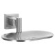 thumbnail image 4 of Wall Mounted Soap Dish Holder 304 Stainless Steel Bathroom Use Silver 15 x 9.8 x 8 cm Anti-rust 1Pack, 4 of 5