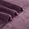 thumbnail image 5 of Mainstays Super Soft Plush Oversized Couch Throw Blanket, Purple, 50 x 72 in, 5 of 7