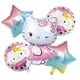 thumbnail image 4 of Juego de Globos de Hello Kitty para fiesta de cumpleaños de niña, set de 5 unidades de Globos de aluminio rosa, decoraciones para Baby Shower, 4 of 4